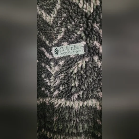 Vintage 90s Columbia Fleece Jacket/ Coat‎ Size L - Picture 7 of 8